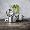 Lonac 24 cm, 6,5 l, inox, Eva Trio