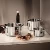 Lonac 24 cm, 6,5 l, inox, Eva Trio