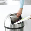 Kanta za otpatke PUSH BIN, 60 l, mat čelik, Brabantia