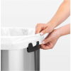 Kanta za otpatke PUSH BIN, 60 l, mat čelik, Brabantia