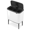 Kanta za otpatke na dodir BO, 3 x 11 l, bijela, Brabantia