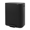 Kanta s pedalom BO, 60 l, crna, Brabantia