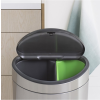 Kanta za otpatke na dodir TOUCH BIN NEW, 10 + 23 l, otporna na otiske prstiju, mat čelik, Brabantia