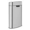 Kanta za otpatke na dodir TOUCH BIN NEW, 10 + 23 l, otporna na otiske prstiju, mat čelik, Brabantia