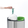 Kanta za otpatke na dodir TOUCH BIN NEW, 10 + 23 l, otporna na otiske prstiju, mat čelik, Brabantia