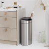 Kanta za otpatke na dodir TOUCH BIN NEW, 10 + 23 l, otporna na otiske prstiju, mat čelik, Brabantia