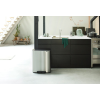Kanta s pedalom BO, 2 x 30 l, mat čelik, Brabantia