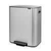 Kanta s pedalom BO, 2 x 30 l, mat čelik, Brabantia