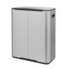 Kanta s pedalom BO, 2 x 30 l, mat čelik, Brabantia