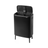 Kanta za otpatke na dodir BO HI, 2 x 30 l, crna, Brabantia