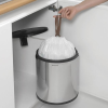 Ugradbena kanta za smeće, 15 l, sjajni čelik, Brabantia