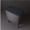 Kanta za otpatke na dodir BO, 36 l, platina, Brabantia
