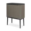 Kanta za otpatke na dodir BO, 36 l, platina, Brabantia