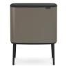 Kanta za otpatke na dodir BO, 36 l, platina, Brabantia
