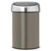 Kanta za otpatke na dodir TOUCH BIN, 3 l, platina, Brabantia