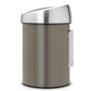 Kanta za otpatke na dodir TOUCH BIN, 3 l, platina, Brabantia