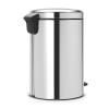 Kanta s pedalom NEWICON, 20 l, sjajni čelik, Brabantia