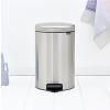 Kanta s pedalom NEWICON, 20 l, mat čelik, Brabantia