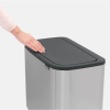 Kanta za otpatke na dodir BO, 11 + 23 l, čelik mat, Brabantia
