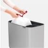 Kanta za otpatke na dodir BO, 11 + 23 l, čelik mat, Brabantia