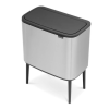 Kanta za otpatke na dodir BO, 11 + 23 l, čelik mat, Brabantia