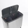 Kanta za otpatke na dodir BO, 11 + 23 l, čelik mat, Brabantia