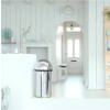 Kanta za otpatke PUSH BIN, 60 l, sjajni čelik, Brabantia