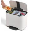 Kanta s pedalom BO, 3 x 11 l, bijela, Brabantia