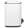 Kanta s pedalom BO, 3 x 11 l, bijela, Brabantia