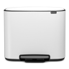 Kanta s pedalom BO, 3 x 11 l, bijela, Brabantia
