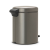 Kanta s pedalom NEWICON, 5 l, platina, Brabantia