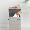 Vreća za rublje, 35 l,  složiva, svijetlo siva, Brabantia