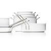 Sauté tava WHITE LINE 24 cm, keramika,Eva Trio
