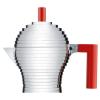 Aparat za moka kavu PULCINA, 70 ml, crna ručka, Alessi