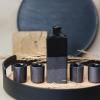 Sake set GUNMETAL, 5 kom, MIJ