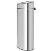 Kanta za otpatke na dodir TOUCH BIN NEW, 23 + 10 l, mat čelik, Brabantia
