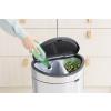Kanta za otpatke na dodir TOUCH BIN NEW, 23 + 10 l, mat čelik, Brabantia