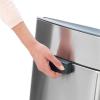 Kanta za otpatke na dodir TOUCH BIN NEW, 23 + 10 l, mat čelik, Brabantia
