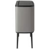 Touch kanta za otpatke BO TOUCH KANTA 11 + 23 l, mineralno siva, Brabantia