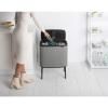 Touch kanta za otpatke BO TOUCH KANTA 11 + 23 l, mineralno siva, Brabantia