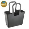 Torba za kupovinu TASCHE XL, prirodna pepeljasto siva, Koziol