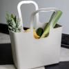 Torba za kupovinu TASCHE XL, organska prirodna siva, Koziol