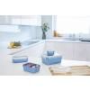 Kuhinjska posuda za pohranu MASTER SEAL COLOUR EDITION N1030810 , set od 4 kom, plava, plastika, Tefal