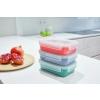 Kuhinjska posuda za pohranu MASTER SEAL COLOUR EDITION N1030810 , set od 4 kom, plava, plastika, Tefal