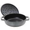 Casserole lonac, 24 cm, samozatvarajući poklopac, trešnja, lijevano željezo, Staub
