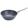 Wok DIAMOND LITE PRO, 32 cm, za indukciju, ručka od nehrđajućeg čelika, titan, WOLL