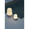 Prenosiva stolna lampa SPIRIT J, LED, srebrno siva, Blomus
