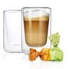 Čaša za cappuccino NERO, set od 2 kom, 250 ml, dvostruke stijenke, Blomus