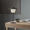 Prenosiva stolna lampa ANI, 33 cm, LED, tamno siva, Blomus