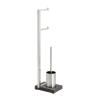 Držač toaletnog papira s WC četkom NEXIO, 73 cm, mat nehrđajući čelik, Blomus
